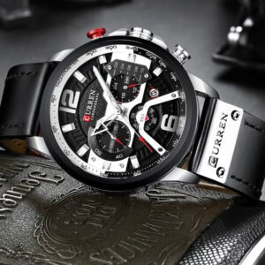 Reloj CURREN Hombre Original | Cuero Genuino con Estilo Casual y Moderno | ID. 8329