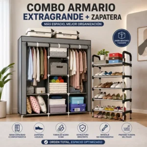 COMBO ARMARIO + ZAPATERA